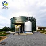 Acid Proof Porcelain Enamel Bolted Tank glass fused to steel GFS Tank For Water