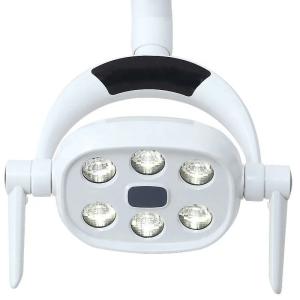 China 8000Lx 1.4KG Dental Chair Light With 80*160mm Spot Size Distance 700mm factory