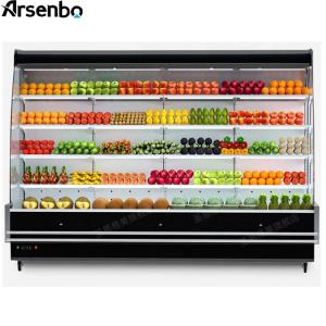 China Durable Vertical Open Chiller Display , 220V Multideck Refrigerated Display Cabinets factory