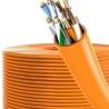 Buy cheap Cat7 SFTP Shielded Ethernet Cable 23AWG Pure Copper 600MHz 10Gbps for High Speed from wholesalers