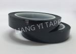 Single Side Coated Black Electrical Tape , 2 Mils Polyester PET Film Flame