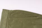 Mens Casual Elasticated Waist Straight Leg Linen Trousers Solid Color Customized