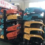 ISO9001 Diesel Engine Electric Mini Excavator With Attachment