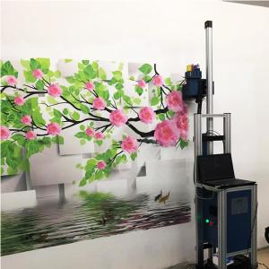 China 3D 5D 720X1080DPI 120w 12㎡/h Vertical Wall Inkjet Printer factory