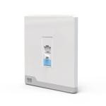 Super Thin RJ45 Network Faceplate 86x86mm Flat Wall Plate