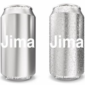 China Stubby Aluminium Beverage Cans , Slim Sleek Aluminum Soda Can 310ml 330ml factory