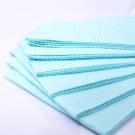 PE Film Dental 2 Ply Disposable Paper Bibs Waterproof