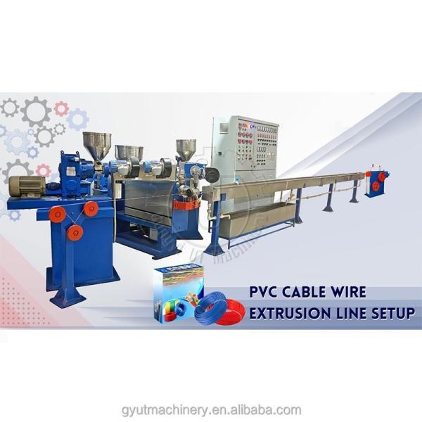 8000 KG Power Cable Wire Jacket Sheath Production Line Cable Extrusion Machines