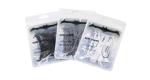 Curly Elastic Silicone Shoe Laces , Flat V - Tie Silicone No Tie Laces