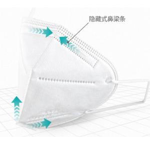 China Adult Non Woven Disposable Mask Ffp2 Dust Mask Ethylene Oxide Sterilization factory