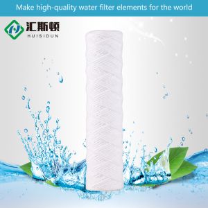 0.68 kg 40*2.5inch PP Cotton Front Security Filter Glass Fiber Nylon Spiral