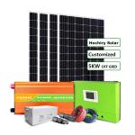 5kw Solar Energy System Monocrystalline Silicon Solar Panel For Home Roof