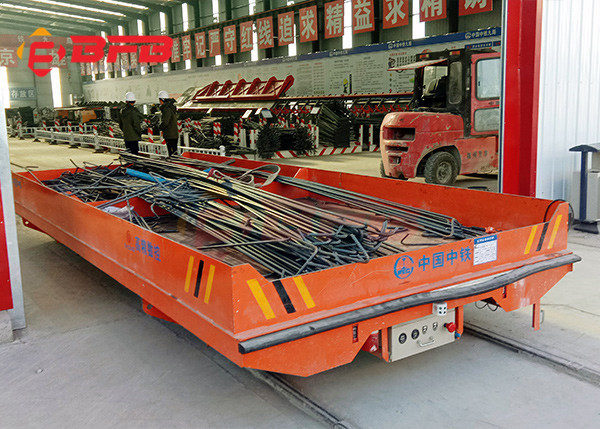 Heavy - Duty Transporter Battery Transfer Cart 10 Ton Capacity Platform Lorry