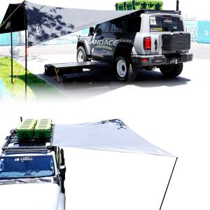 China G.W 2kg Car Side Tent Awning for Lightweight Outdoor Camping and Travel on Car Roof Rack factory