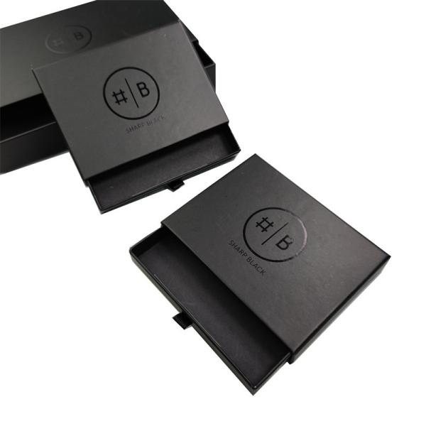 Custom Black Magnetic Box for Clothing Packaging Luxury Cardboard and Cutomized