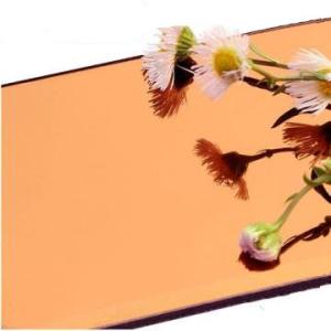 China 0.3mm Thickness Mirror Aluminum Composite Panel For Interior Decoration factory