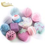 120g Natural Vegan Hemp Fizzy Custom Bath Bombs For Valentine 's Day