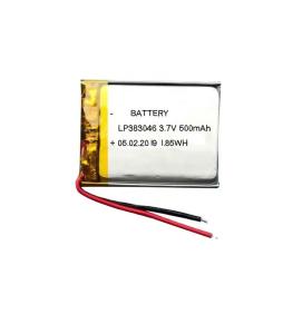 China 3.7 Volt Li Polymer Battery 500mah UN38.3 303450 3.7V 3000mah Lithium Ion Polymer Battery For Tablet factory