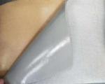 Non-woven fabric backing butyl rubber adhesive tape for road