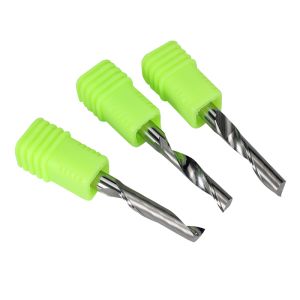 China 1Z Spiral Groove Cutting Bit Aluminium Cutting Cnc Milling Cutter on sale