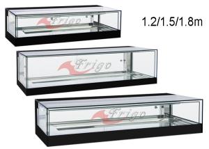 China LuxuriousSushi Display Fridge Static Cooling Sushi Display Case Remote Type Less Than 2 Degree factory