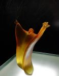 Colorful Stool Chair Countertops Sand Carved Glass