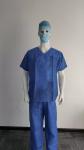 Short Sleeve SMS Hospital Scrubs Suit Set Clothing Disposable Uniform Scrub Suit