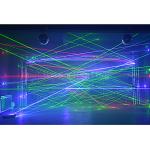 High Setting 8 Eyes RGB Laser Spider Beam Moving Head Stage Lights