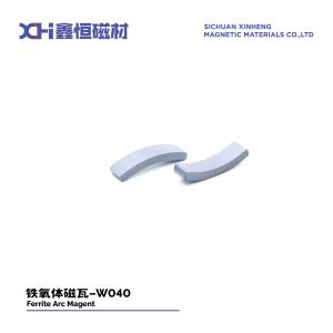 China Strong Coercive Force Hard Permanent Magnet Ferrite For Universal Motor W040 factory