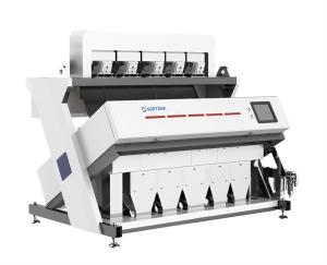 China High Capacity 5 Chutes 320 Channels 5400 CCD AI Rice Color Sorter factory