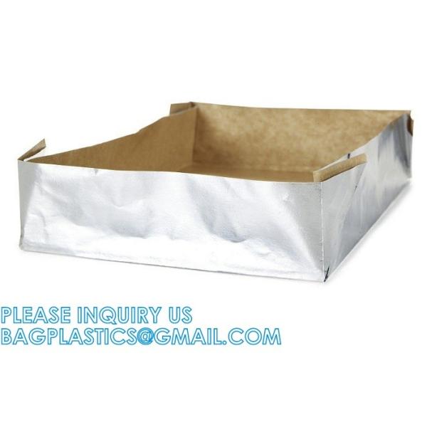 China Parchment Baking Paper Lined Foil, Insulated Foil Sandwich Wrap Sheet, Aluminum parchment backed baking paper lined factory