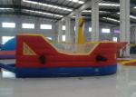 Commercial Water Park Inflatable Pirate Ship Waterproof High Durability