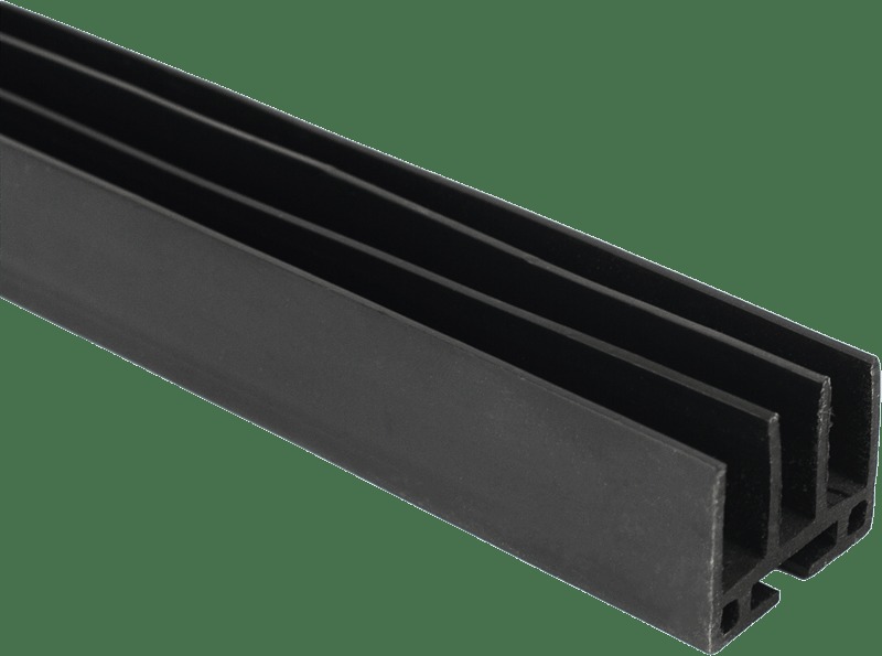 Soft and Colorful PVC Channel ceiling Holder Profile for Industrial
