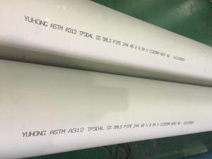 China ASTM A312 TP304, TP304L Stainless Steel Seamless Pipe For Chemical Industry on sale