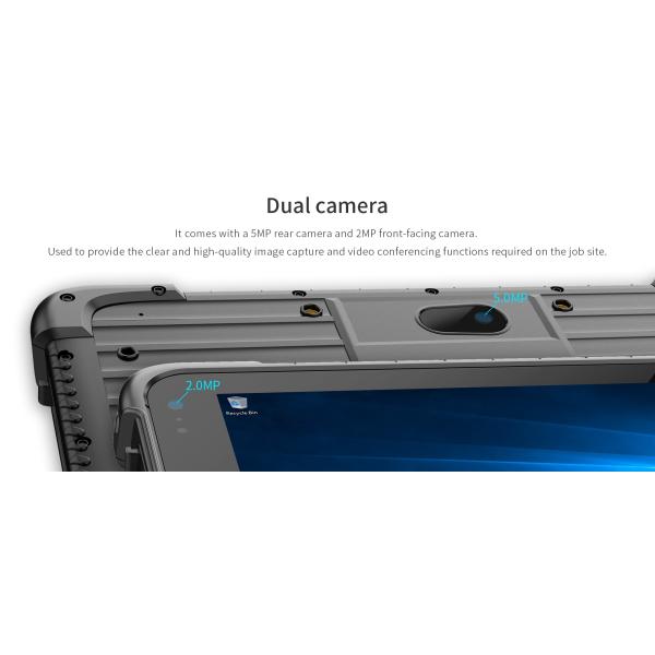 Rugged Tablet with 1D/2D Data Collection ODM/OEM Win Mil-Std-810H IP67 Waterproof 4G LTE