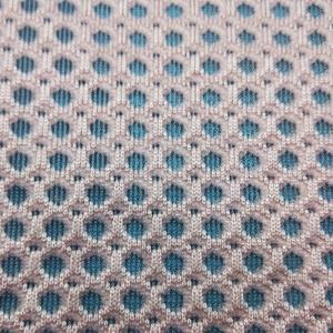 China Semi Transparent Polyester Mesh Fabric Mesh Material Fabric 240 - 450GSM factory