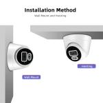 Input Output Cctv Ir Capture Night Vision CCTV Security Camera 4Mp Indoor