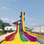 Joyful Rainbow Water Slide Multi Slide Fiberglass Waterslides