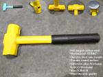 2LB-20LB Forged Steel Sledge Hammer with colored steel handle (XL0124-1)