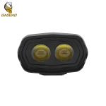 Plastic 12V White Yellow Flash 2 Beads Fog Light CG125 Decorations