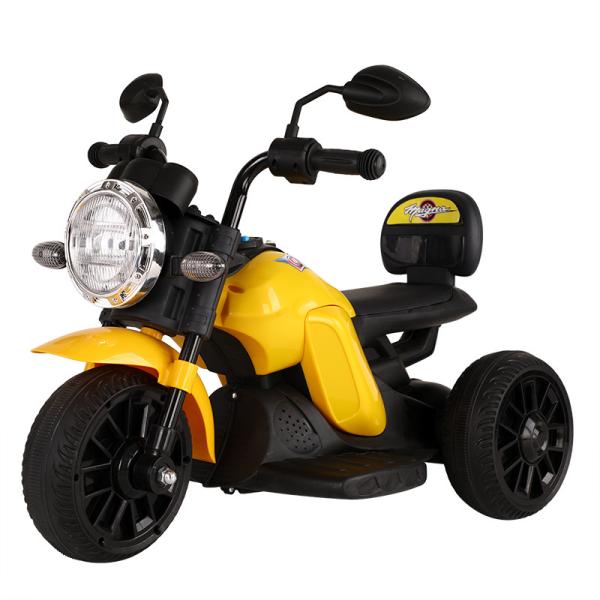 Safety Belt Kids Ride On Car with Threecycle Electric Motorcycle Carton size 56