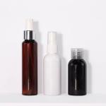 Plastic Brown Dropper Bottle 50ml 60ml PET Lotion Bottle For Cream