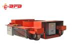 High Temperature Proof Material Handling Trolley , Molten Metal Motorized Rail