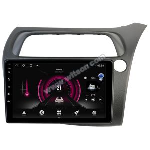 China 9/10.1 Screen For Honda Civic Hatchback TYPE S 2006-2012 Car Multimedia Stereo on sale