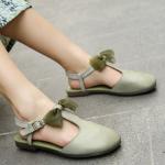 S386 Leather Shoes Handmade Toe Layer Cowhide High Quality Women'S Shoes Custom