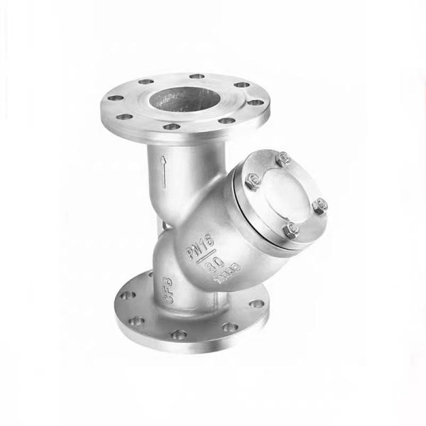 China API 304 Stainless Steel Y-Type Filter with Flanged End Customized and OEM Supported factory