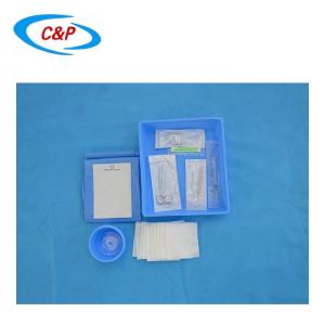 China China Manufacturer Disposable Ophthalmic Intravitrea Pack Blue Waterproof SMS Fabric factory