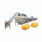 high quality full automatic fresh frozen french fries frying production line