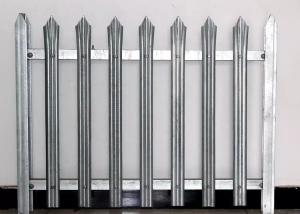 China 1.2m European Type Ipe Post Metal Palisade Fencing For Garden Yard factory