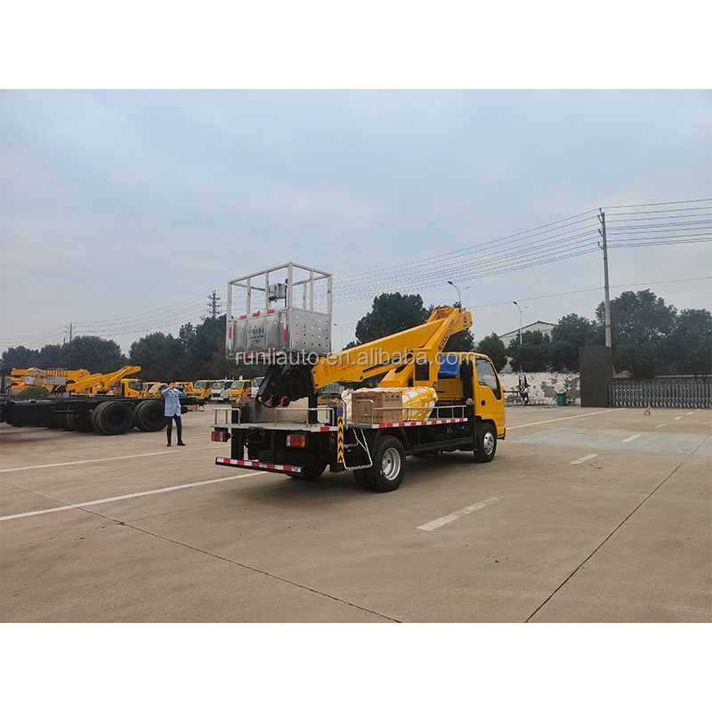 ISUZU 4x2 High Altitude Operation Truck 21M 27m 30M Vehicle Mounted Work Platform